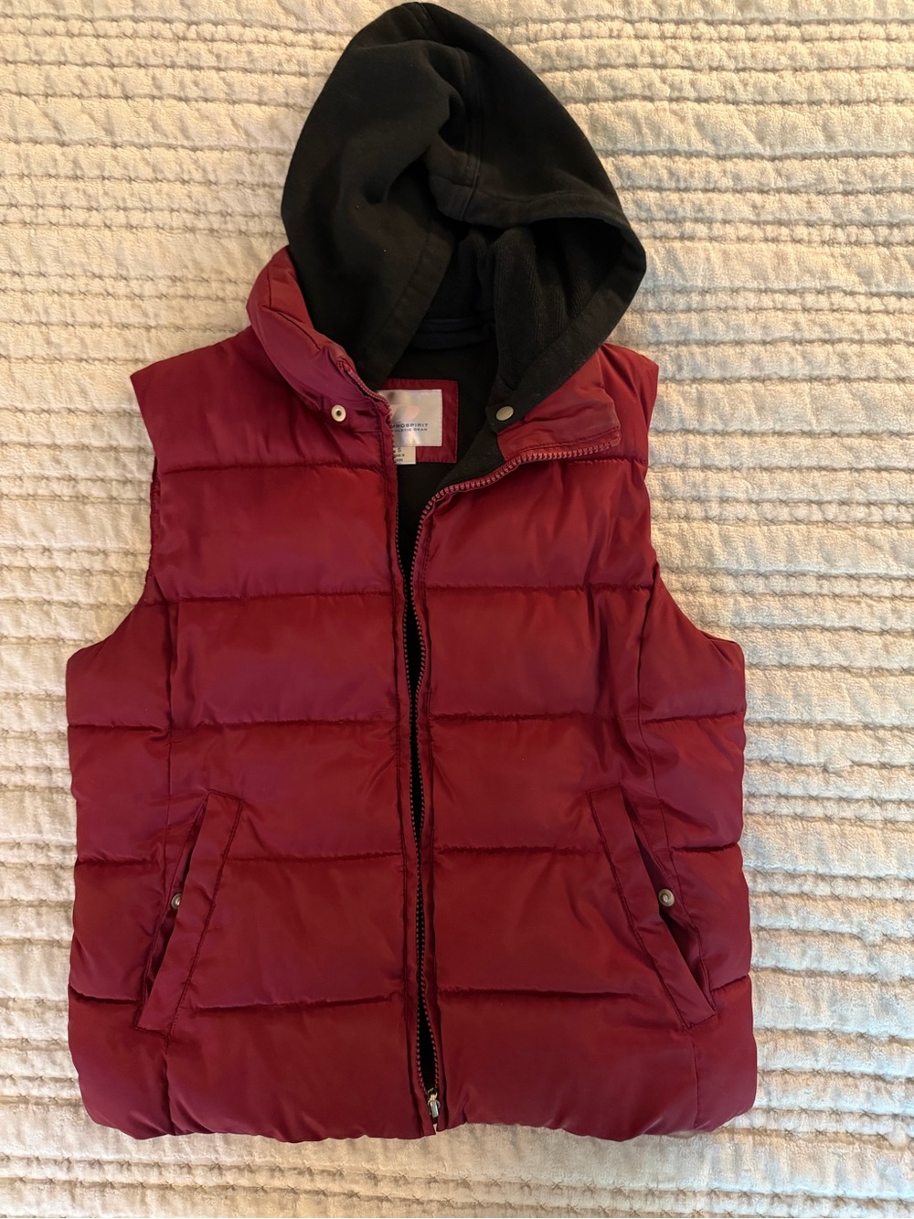 ProSpirit Athletic Gear Hooded Puffer Vest
